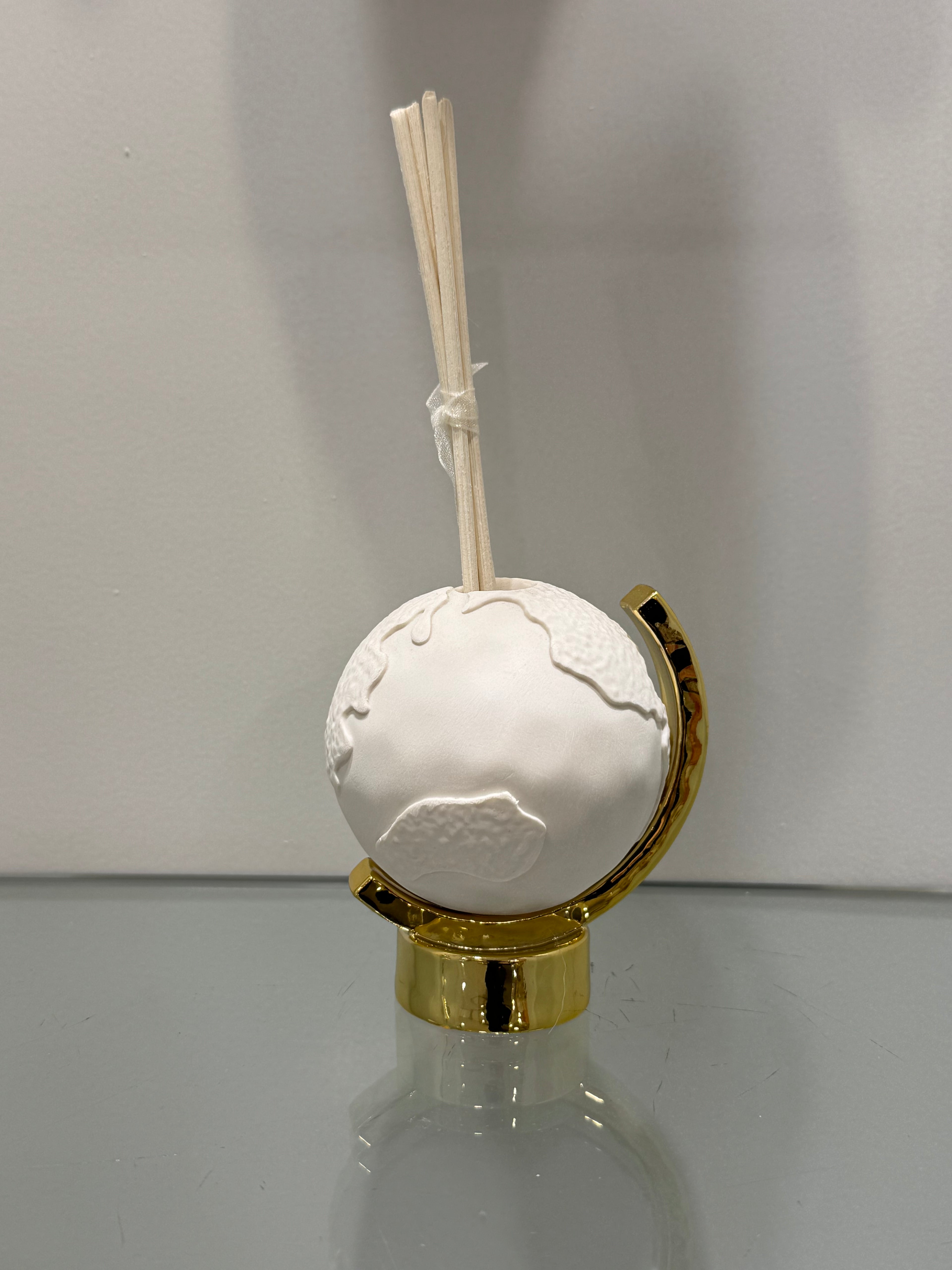 Bongelli Preziosi profumatore mondo 9x7 bianco oro