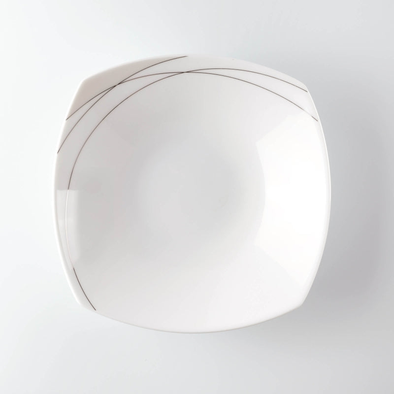 Piatto fondo 22 cm Elix Platin WEISSESTAL