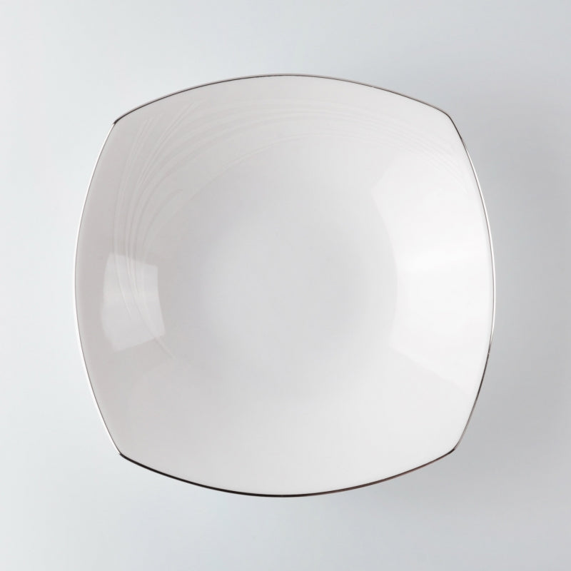 Piatto fondo 22 cm Esy White Platin WEISSESTAL