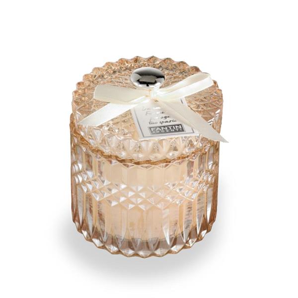 FANTIN ARGENTI CANDELA PROFUMATA VETRO Diam. cm 10,5