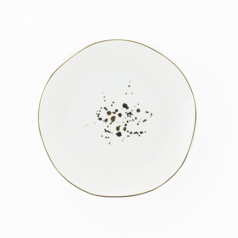 Piatto Frutta 20,5 cm Onix White Dots WEISSESTAL