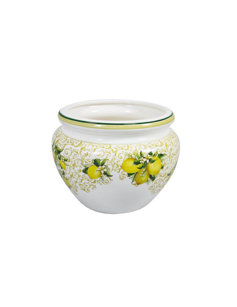 PORTAVASO LIMONI CERAMICA BRANDANI