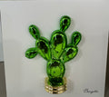 Bongelli Preziosi Quadretto 16x16 cactus bianco verde