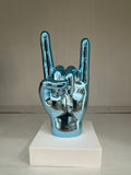 Bongelli Preziosi Scultura Corna h 12 blu