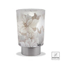 Fantin Argenti LAMPADA VETRO FIORI E FARFALLE CM. Ø10 H15,5