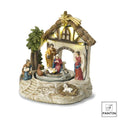 PRESEPE CON LUCI LED MUSICA E MOVIMENTO CM.19X16,5XH21 Fantin