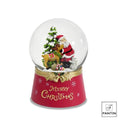 BOULE DE NEIGE CON LUCI LED E MUSICA BABBO CM. Ø12XH17 Fantin