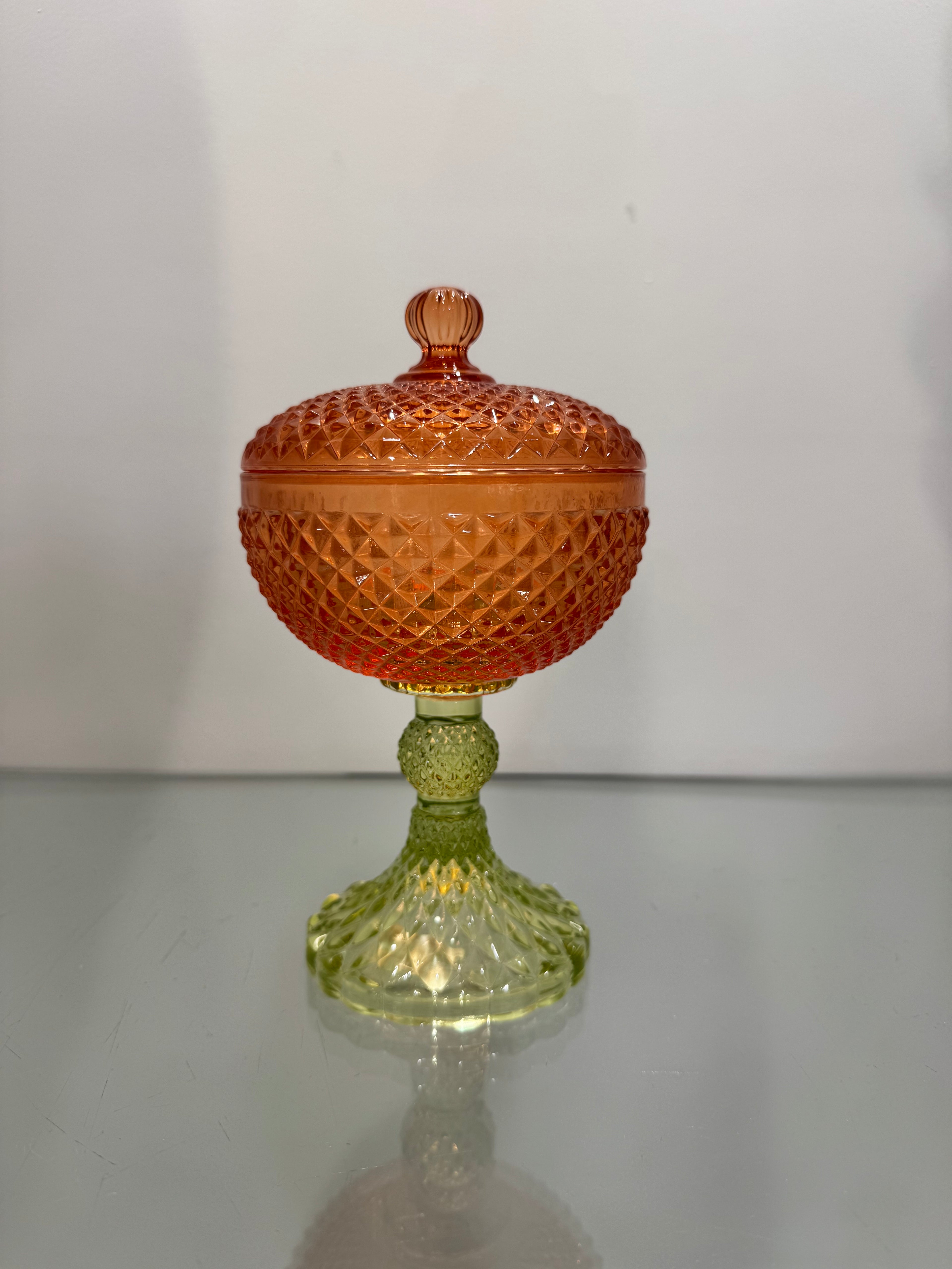 Fantin Argenti Scatola  Arancio con piede Verde