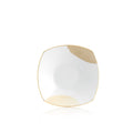 Piatto Fondo cm 21 Square-O Ginko Gold  weissestal