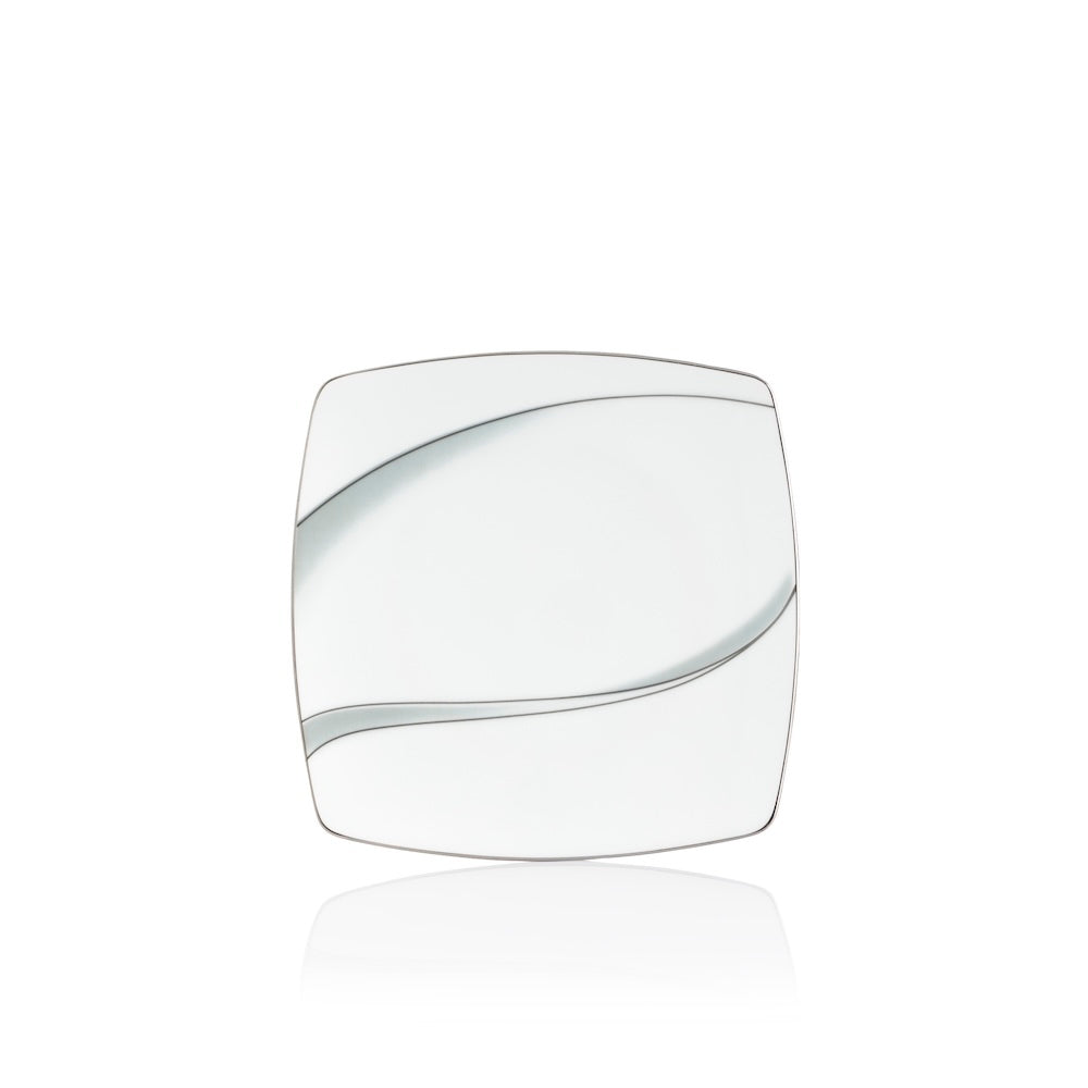 Piatto Frutta cm 20 Nebula Platino weissestal