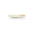 Piatto Frutta cm 20 Ginko gold Platino weissestal