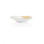 Piatto Fondo cm 21 Square-O Ginko Gold  weissestal
