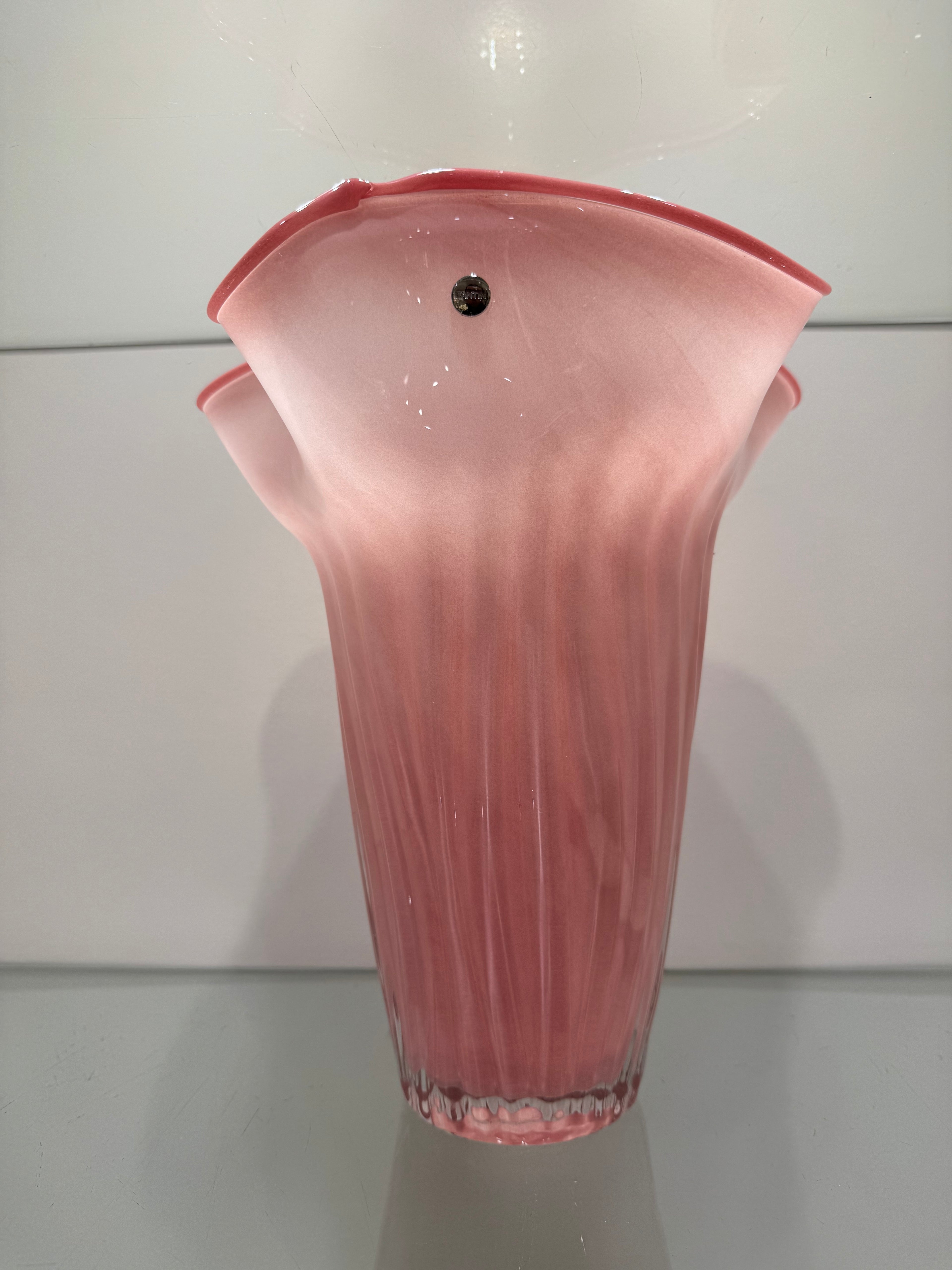 Fantin Argenti Vaso Fazzoletto Rosa