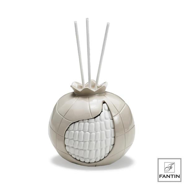 PROFUMATORE MELOGRANO TORTORA LUCIDO FRUTTO BIANCO CM. 10XH10