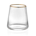 Evviva Set 6 tumbler 400 ml filo oro