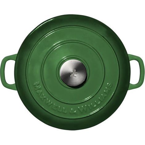 Maxwell & Williams Cast Iron cocotte Casseruola ghisa Verde 9.5 cm