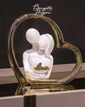 Bongelli preziosi Scultura Cuore Bianca oro 14x14