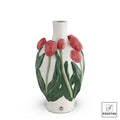 VASO GOCCIA TULIPANI LIGHT RED CM.16X16XH26 Fantin