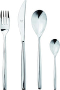 Servizio posate 24 pezzi per 6 persone in acciaio inox mod. Stiria Mepra