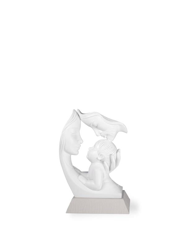 SACRA FAMIGLIA BIANCA BASE TORTORA CM. 16 x h 26 Fantin Argenti