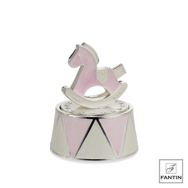 Fantin Argenti CAVALLINO CARILLON Rosa CM. Ø7,9XH9,6