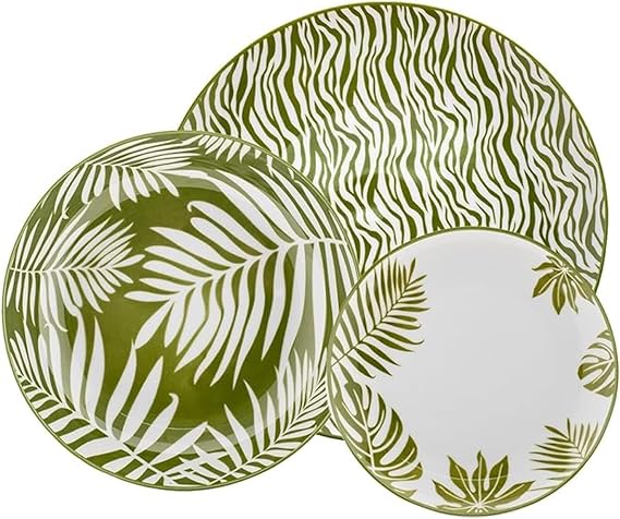 Set piatti 18 pz. Evviva Panama 4796