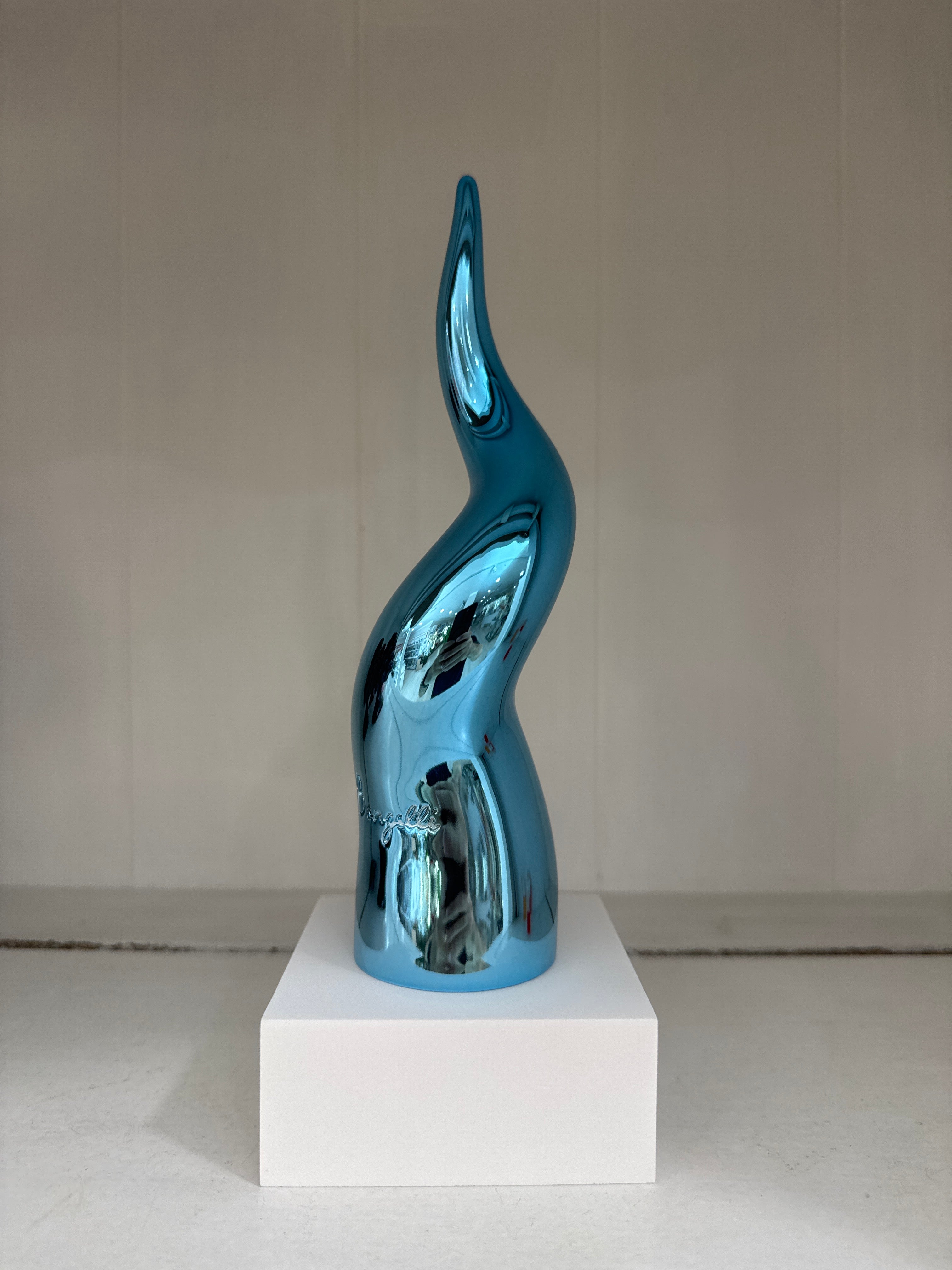 Bongelli Preziosi Corno Base Bianca h 17 Blu