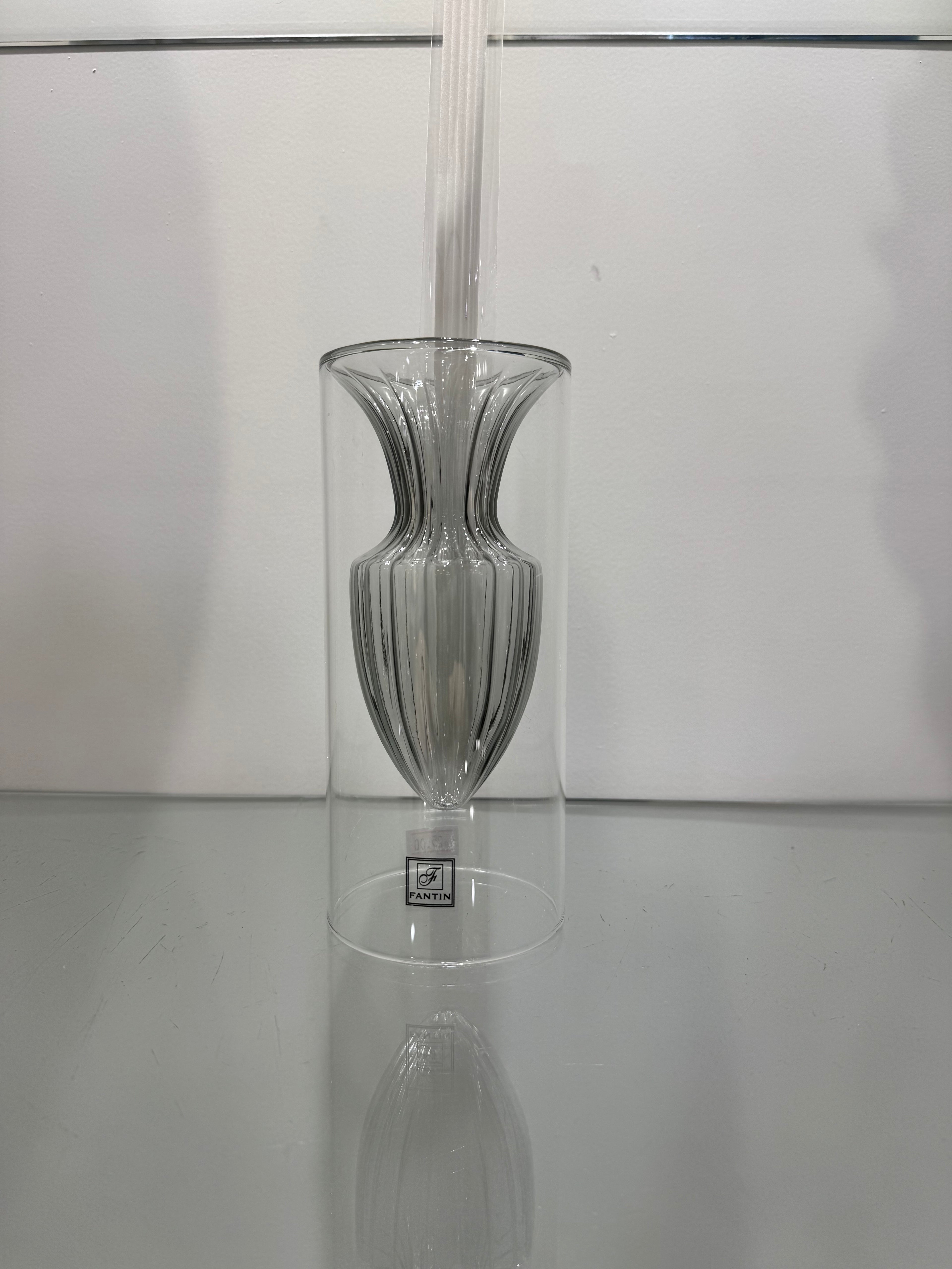 Fantin Argenti Vaso e Profumatore Anfora Grigio