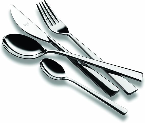 Servizio posate 24 pezzi per 6 persone in acciaio inox mod. Energia Mepra