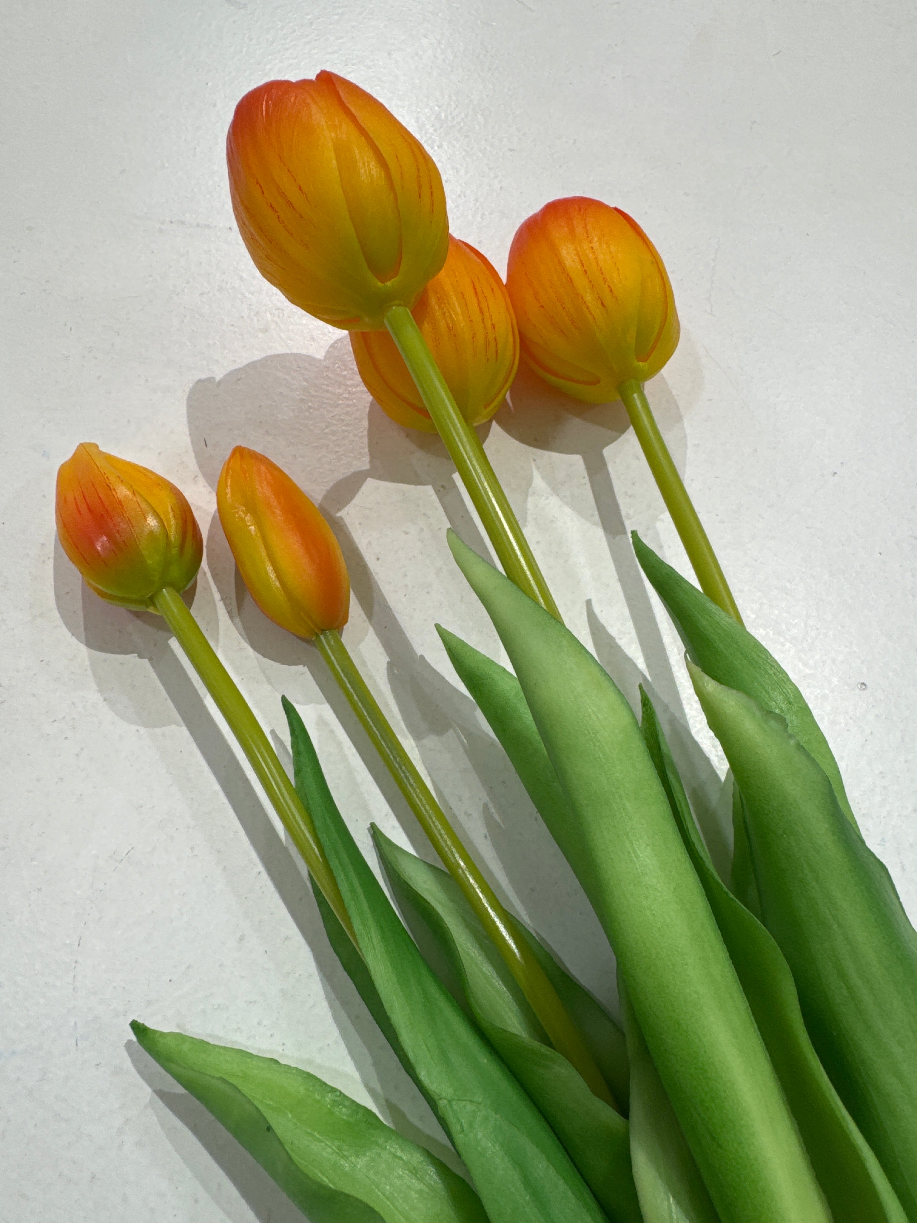 Fantin Argenti Composizione tulipani Arancio cm. 39