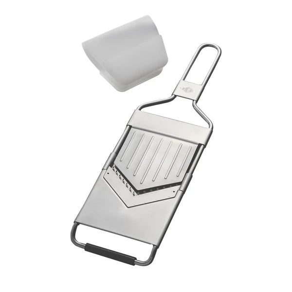 LA MANDOLINA JULIENNE INOX CON SALVADITA IDEALE