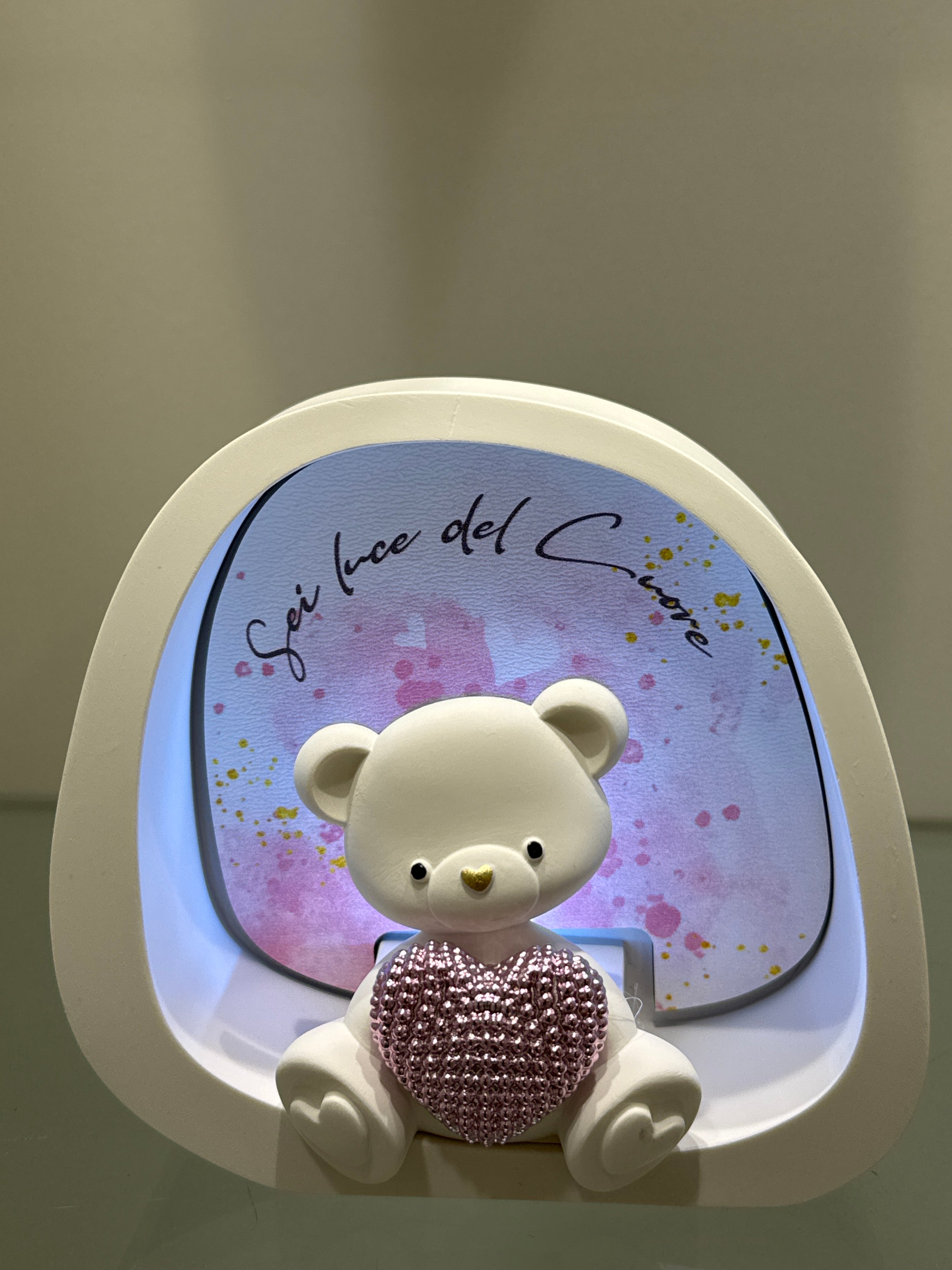 Bongelli Preziosi elefante Orsetto Rosa 12x11