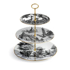 Alzata 3 piani  Souvenir de Voyage weissestal