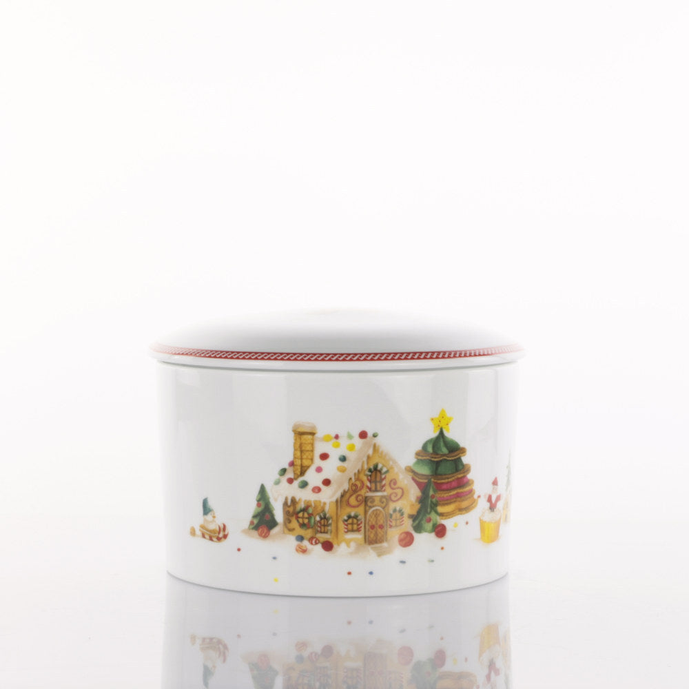 Biscottiera 22xh16cm Sweet Natale
