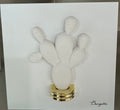 Bongelli Preziosi Quadretto 16x16 cactus bianco