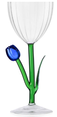Ichendorf Calice Ottico tulipano Blu