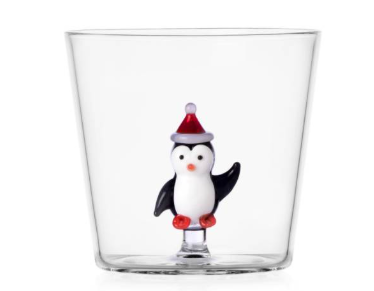 Tumbler pinguino c/ cappello Natale Ichendorf