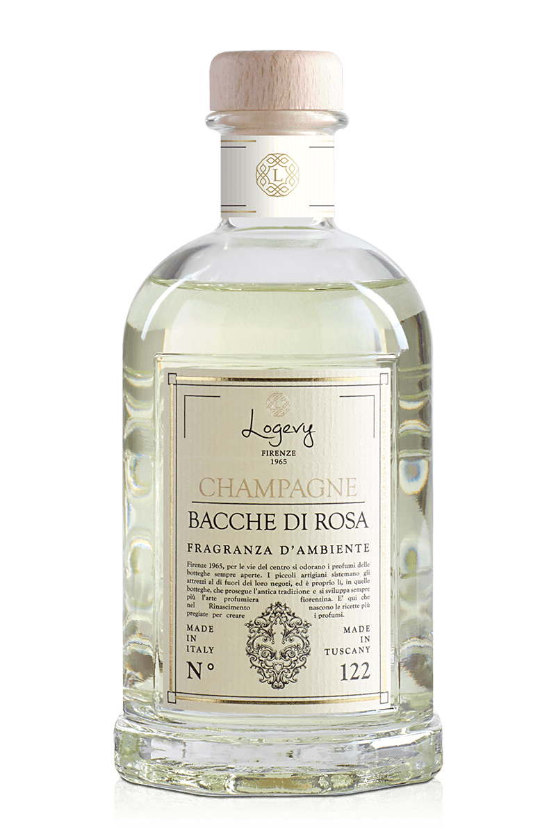 Logevy Firenze 1965 Profumatore Ambiente Champagne e Bacche di Rosa