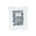 Henriette CORNICE Palme Bianco/oro cm. 13x18