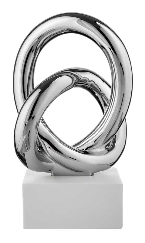 Bongelli preziosi piccola Scultura in marmorino collezione Nodi h 15