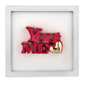 Bongelli preziosi Quadretto in legno e scultura in marmorino scritta YOU & ME cm 15 x 15