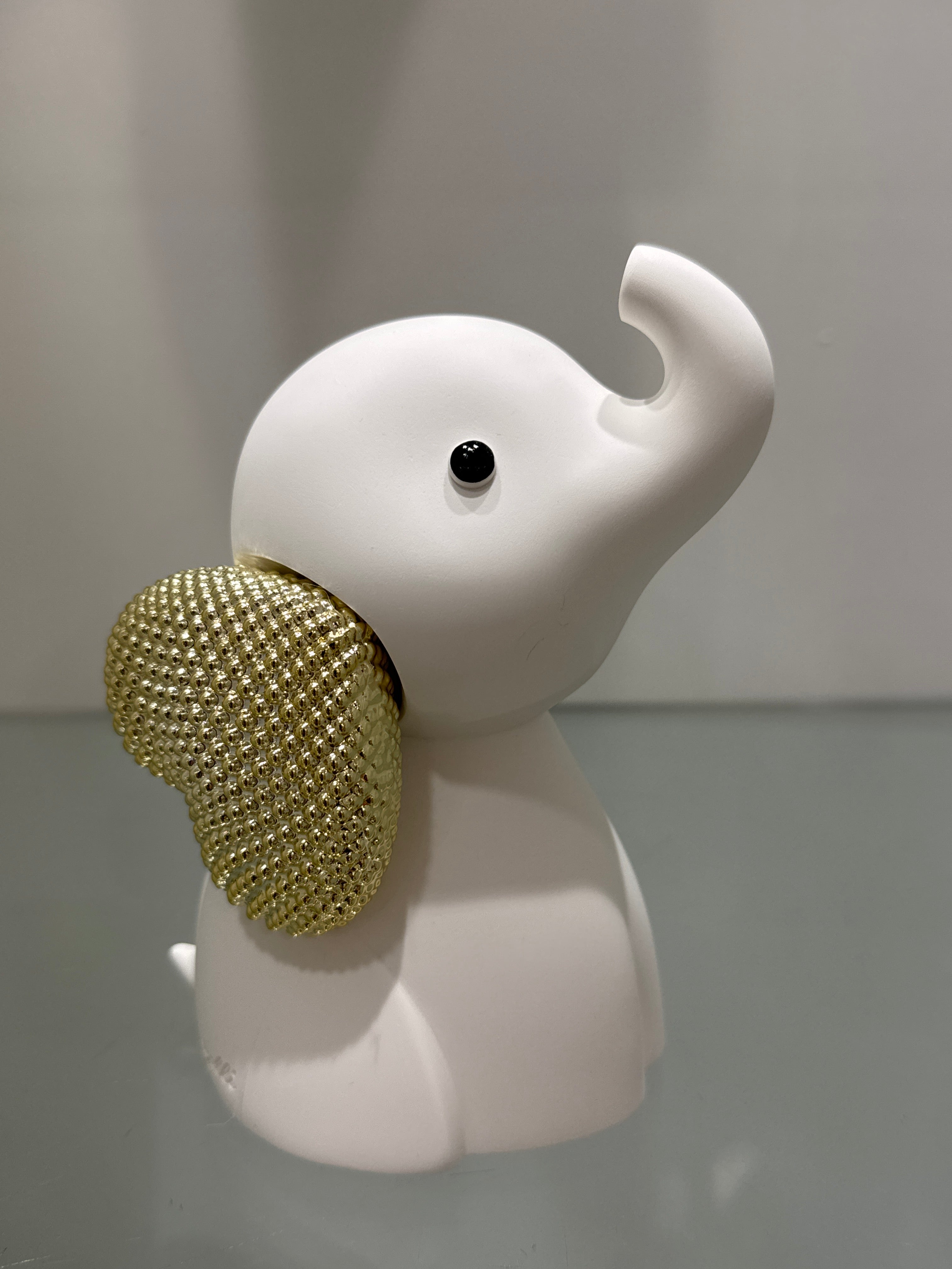 Bongelli Preziosi Elefante h 15 Bianco oro