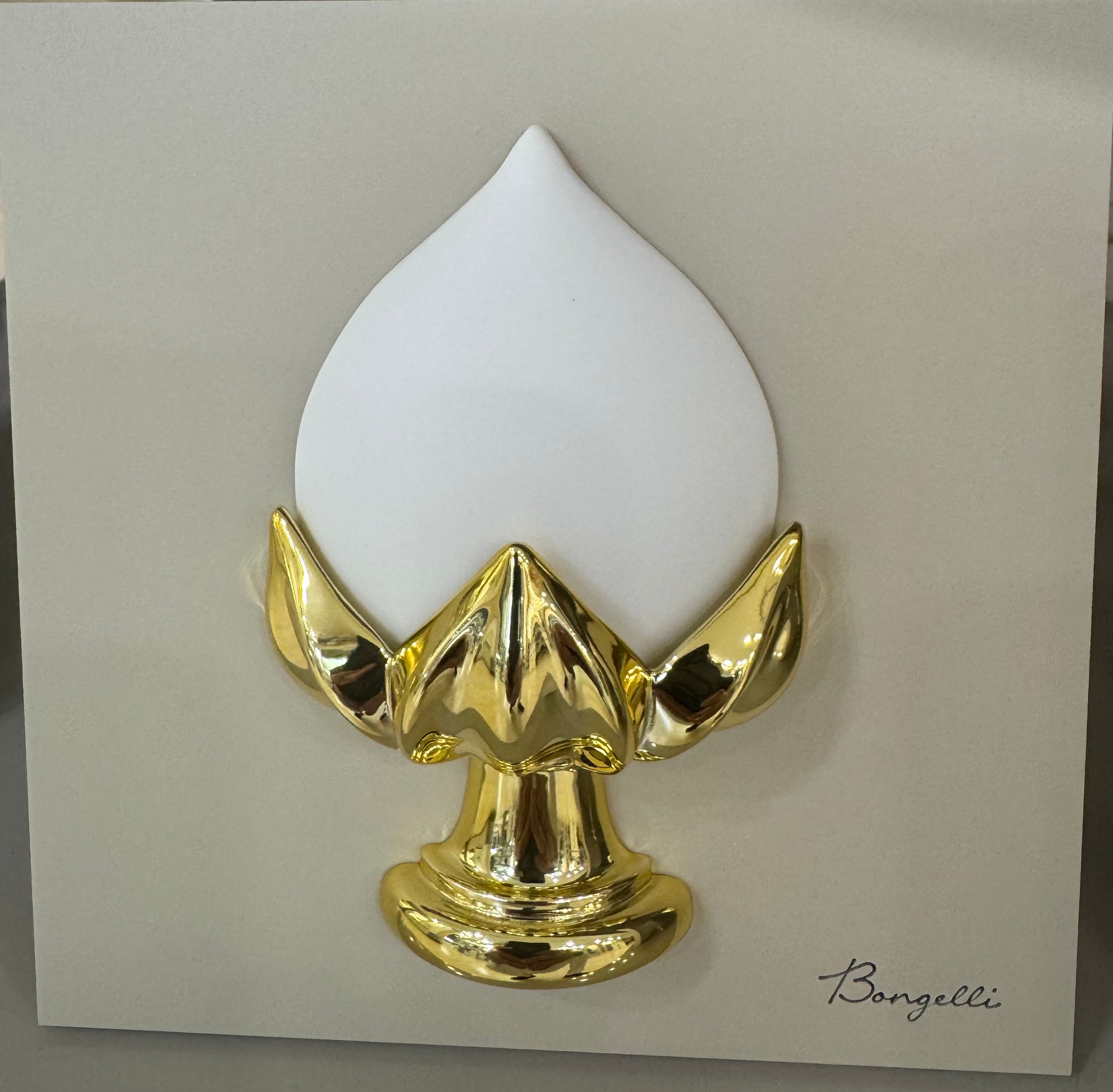 Bongelli Preziosi Quadretto 15x15 Pumo bianco nocciola