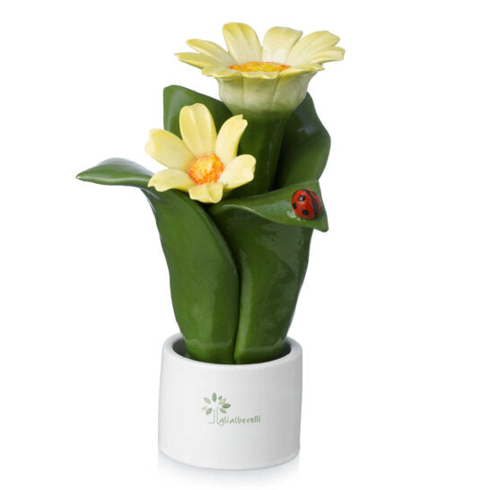 Pianta Natura 2 Fiori Gli Alberelli h. 16 cm.