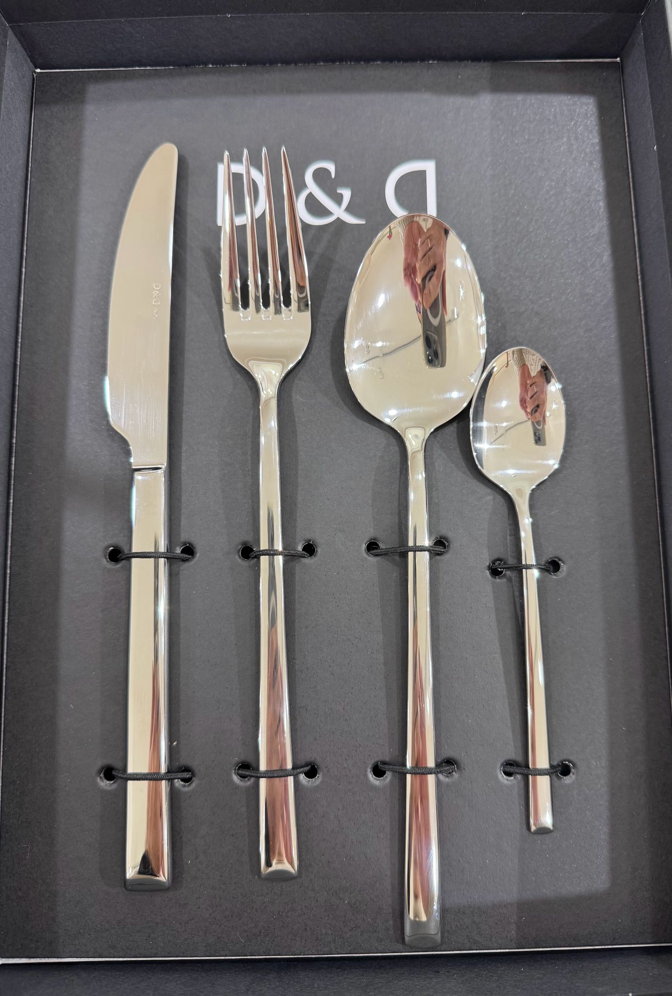 Set posate 24 pz. posate inox 18/10 DeD Onda