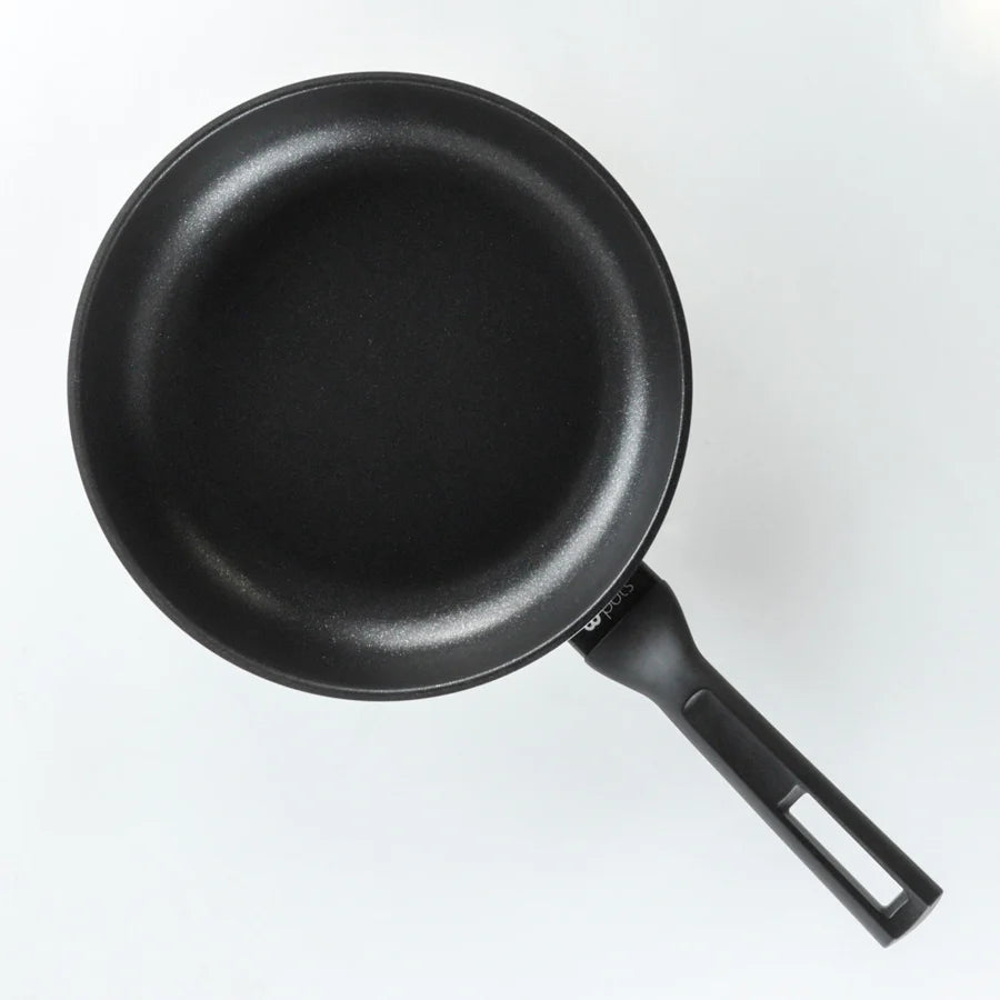 Padella moderna inox 18/10 interno Black Diamond Weissestal