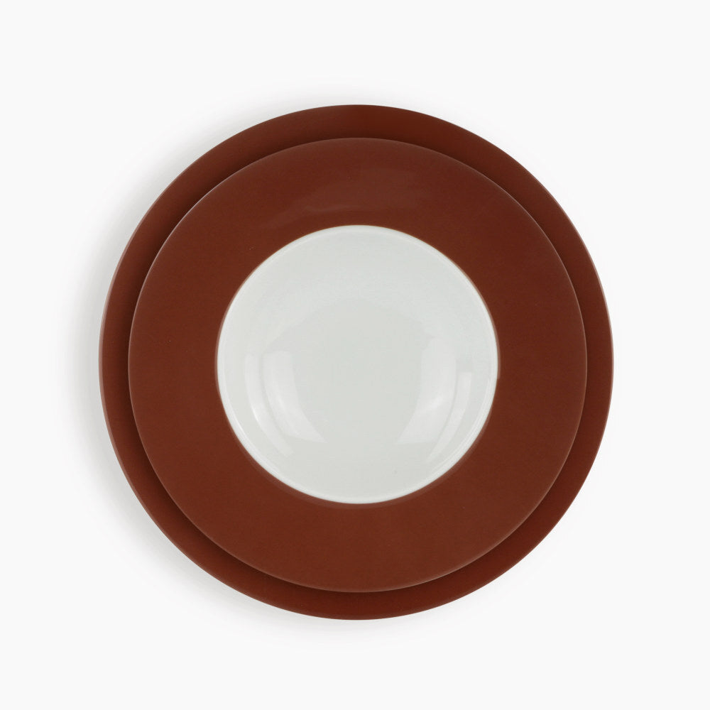 Set Tavola 3pz Loop Rouille by Andrea Castrignano