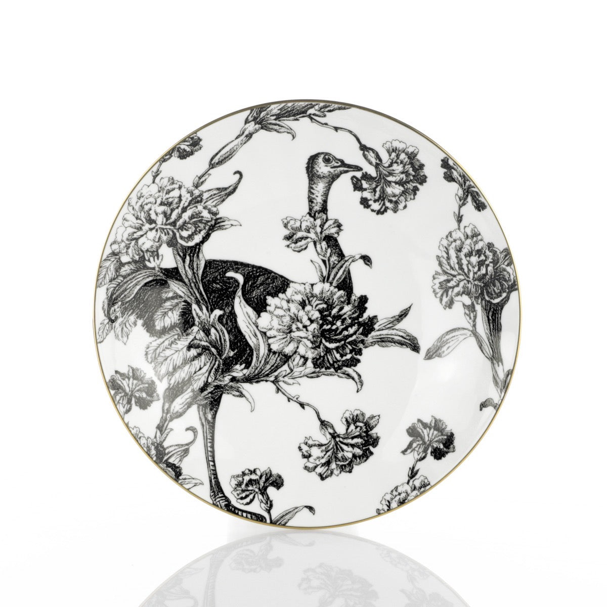 Piatto Fondo 23cm Tangerine Garden Souvenirs de Voyage by Simone Guidarelli