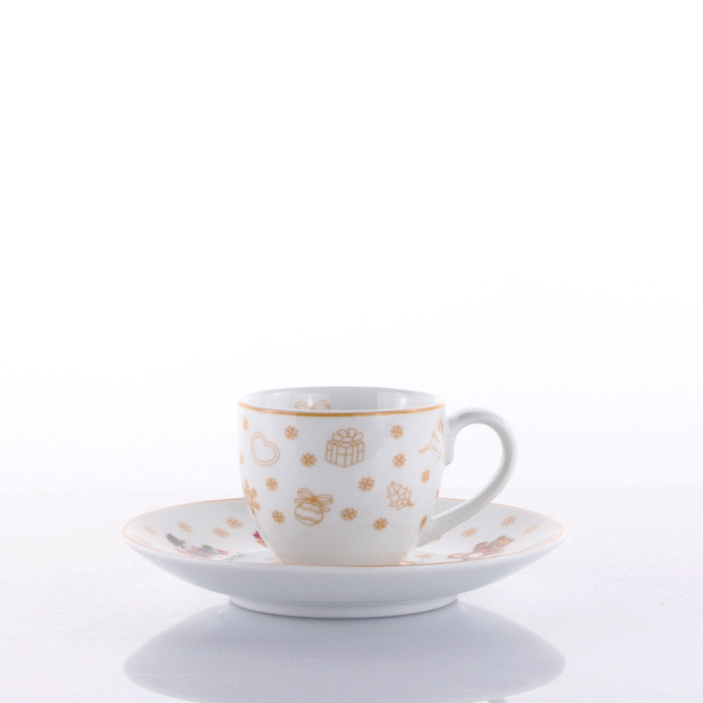 Set 2 Tazze Caffe' c/p Toys Natale