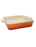 PIROFILA ARANCIO CERAMICA CON MANICI BRANDANI cm. 33,5x23x7h